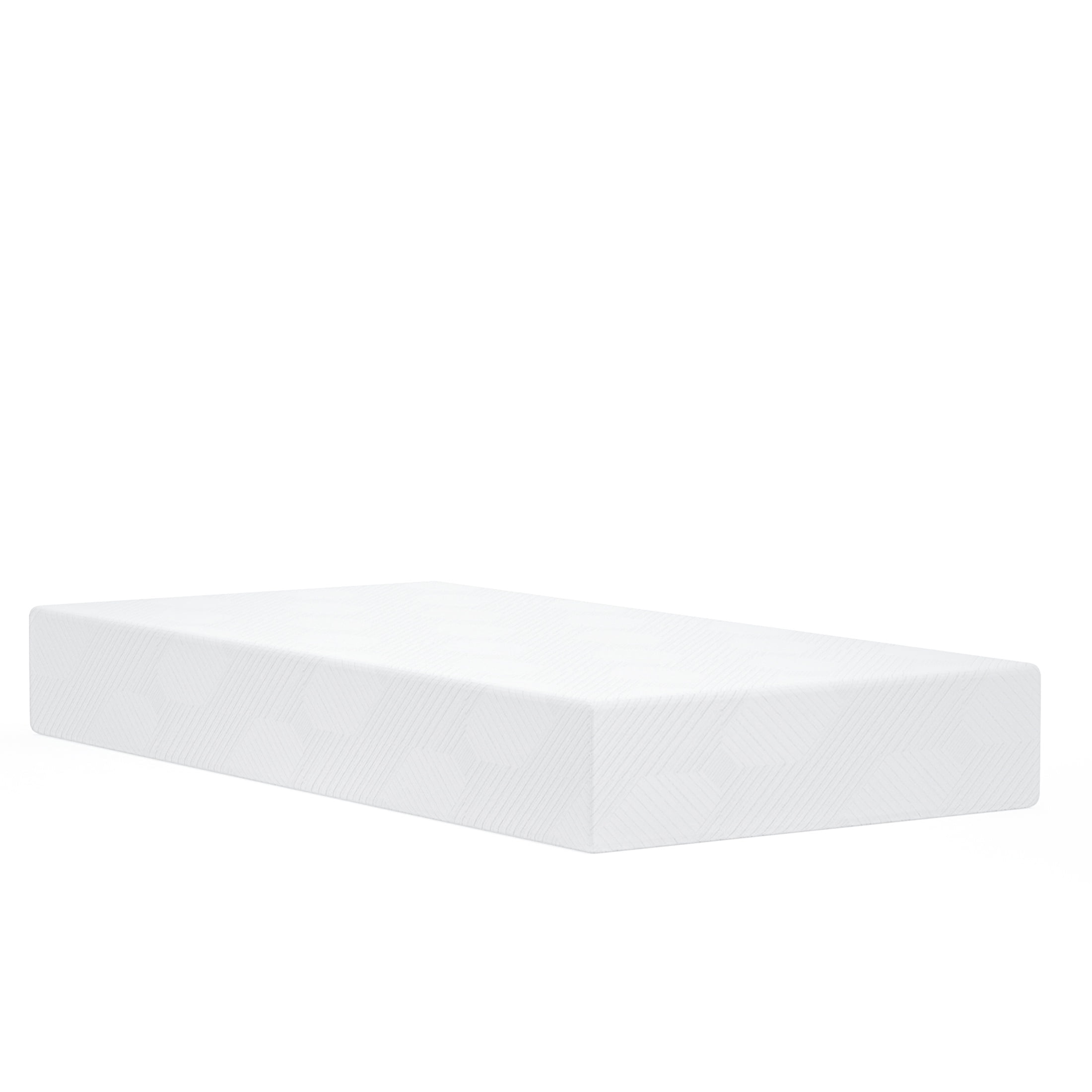 PORKISS 8in Cooling Gel Green Tea Memory Foam Mattress, Medium Firm, King