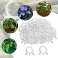 thumbnail image 1 of 100 clips de soporte para plantas de jardín, hebillas, ganchos para plantas trepadoras, enrejados, clips de cuerda para tomates, árboles frutales y, 1 of 8