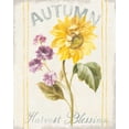 thumbnail image 2 of Nai, Danhui 26x32 Gold Ornate Wood Framed with Double Matting Museum Art Print Titled - Floursack Autumn III, 2 of 4