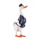 thumbnail image 5 of Estatua de pato para jardín, figura de resina, accesorio para fotos, festival, pasillo, vacaciones, exterior Azul, 5 of 9