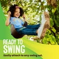 thumbnail image 7 of Swurfer Belt Swing with Pinch-Free Rubber Coated Metal Hanging Chains Holds 250 Pounds Ages 4 and up, 7 of 7