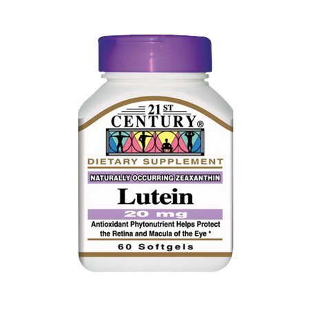 21St Century 20 Mg Lutein With Zeaxanthin Softgels - 60 Ea, 2 Pack
