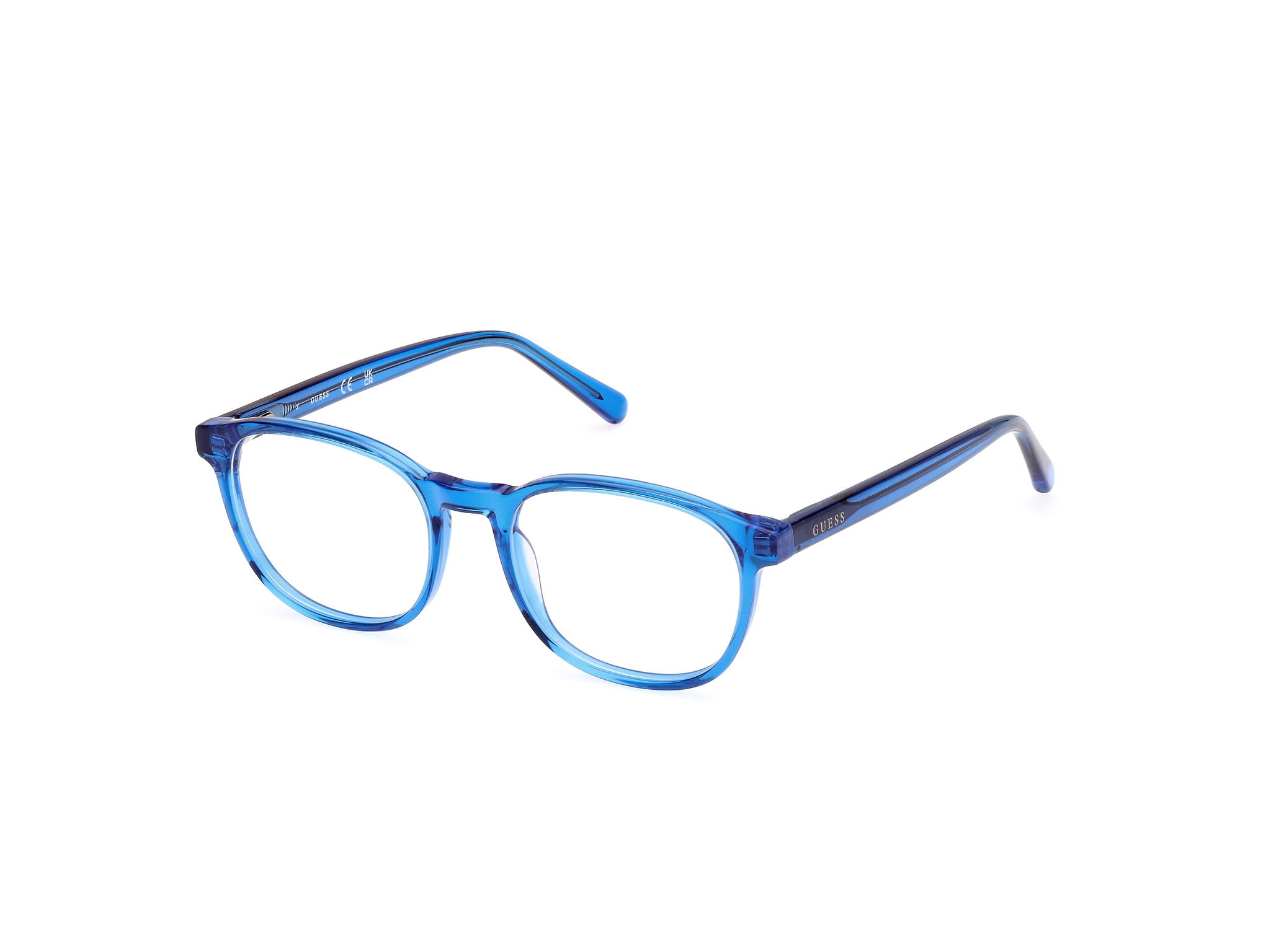 NWT Guess GU50252-087-57 Turquoise 57mm Eyeglasses GUESS Eyeglass Frames & Frames for Glasses | Blue - Walmart.com main image 4