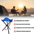 thumbnail image 3 of Portable Folding Camping Stool, Tripod Seat, Folding Camping Chair, 3 of 5