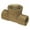 Bronze, variant on Copper Pipe Fitting, Female Tee, 1/2 x 1/2 x 1/2-In.