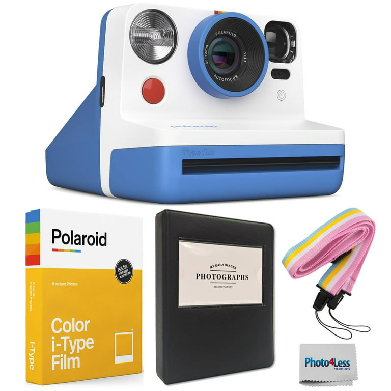 Polaroid Now 2nd Generation I-Type Instant Film Camera - Blue