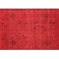 thumbnail image 1 of Ahgly Company Indoor Rectangle Abstract Red Modern Area Rugs, 5' x 8', 1 of 4