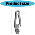 thumbnail image 5 of Aellinatey Buckle Keychain Multipurpose Bottle Opener Key Holder Clip for Camping Hiking, 5 of 10
