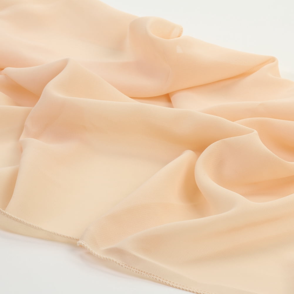 Koyal Wholesale Chiffon Table Runner 180Inches Long, Blush Peach