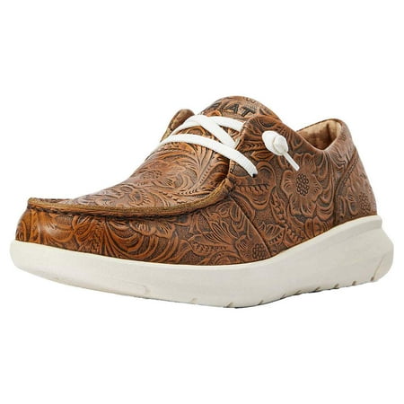 

Ariat Womens 10042508 Women s Hilo Casual Shoe 6 B Brown Floral Emboss