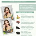 thumbnail image 4 of Coffee Brown Hair Dye Shampoo 3 in 1 Natural Hair Color Shampoo 10 PCS, Semi- Permanent Instant Hair Dye for Men & Women, 100% Grey Coverage Natural Hair Dye Shampoo (Coffee), 4 of 7