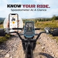 thumbnail image 5 of YareYi Electric Bike for Adults, 750W Peak E-Mountain Bicycle Class 3, 20" Fat Tire E-Bike with Speedometer, 48V 15Ah Removable Battery UL2849, 5 of 9