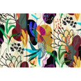 thumbnail image 3 of Bolokofsky, Ronald 24x17 Black Modern Framed Museum Art Print Titled - Floral Collage I, 3 of 5