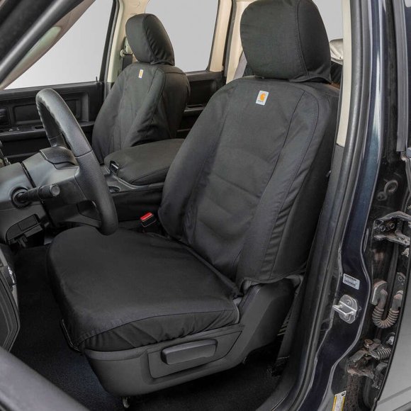 Covercraft Seat Cover SSC3500COBK Carhartt SeatSaver; 1000 Denier Cordura Nylon; Black; For One Row