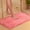 Pink, variant on Super Soft Bathroom Rugs Chenille Bath Mats, Bath Rug Carpet for Floor Bathtub Non Slip Shaggy Sink Matts Machine Washable & High Water Absorbent Door Mat for Bedroom, 24 x 16In