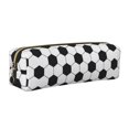 thumbnail image 1 of Easygdp Soccer Ball para Estuche de Lápices de Cuero, Estuche de Papelería de Cuero, Estuche de Gran Capacidad con Cremallera, 1 of 7
