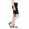 thumbnail image 2 of Hilary Radley Ladies' Bermuda Short (Black, Medium), 2 of 3