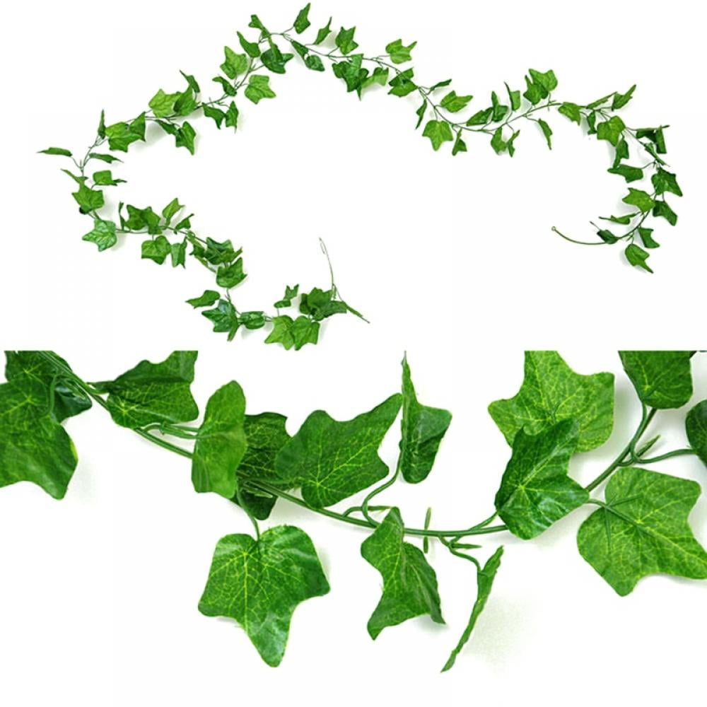 Fake Ivy Leaves Fake Vines Artificial Ivy, Silk Ivy Garland Greenery