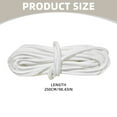 Wtsjunt Cable Fixing Clip Patio Umbrella Line Patio Umbrella Cord Replacement Parts 2.5M Rope