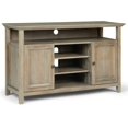thumbnail image 1 of Simpli Home Amherst 54" TV Stand in Distressed Gray, 1 of 11
