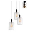 thumbnail image 4 of Woodbridge Lighting Blake 6.5" Metal Cluster with Vintage Bulb in Satin Nickel, 4 of 5