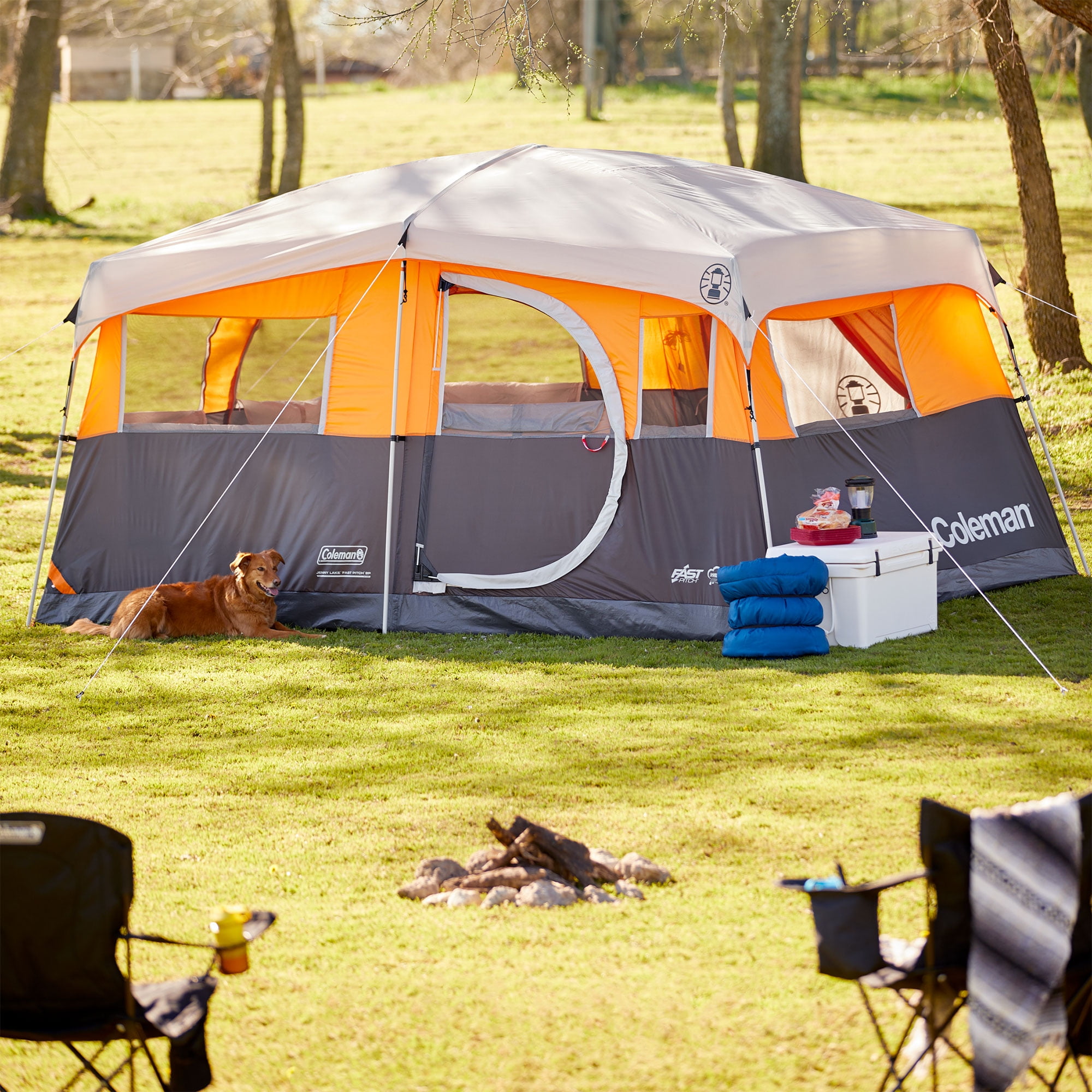 Jenny　コールマンテント Coleman Jenny Lake Fast Pitch 13 x 9 Foot 8 Person Cabin