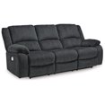 thumbnail image 4 of Signature Design by Ashley Draycoll Power Reclining Sofa in Slate, 4 of 11