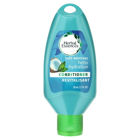 (4 Pack) Herbal Essences Hello Hydration Moisturizing Conditioner with Coconut Essences, 1.7 fl