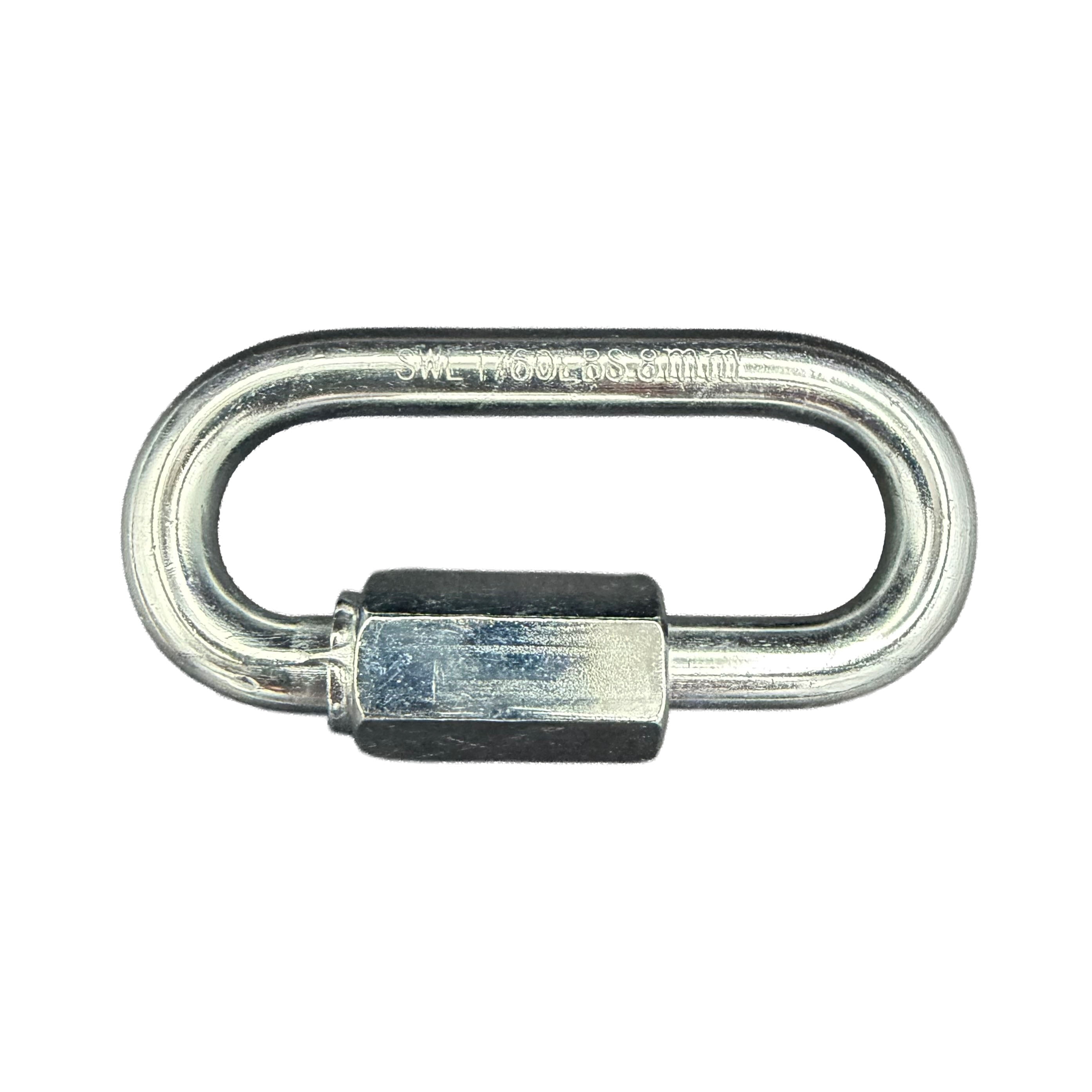5/16" Quick Link, Zinc, Heavy Duty, Peerless Chain Company, #4721338
