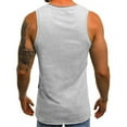 thumbnail image 7 of IROINNID Men's Summer Workout Sleeveless Personality Casual Tank Tops, 7 of 7