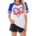 thumbnail image 1 of Camiseta de Béisbol Talovee para Mujer Día del Juego Azul-03 Talla S, 1 of 3
