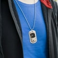 thumbnail image 3 of Newfoundland Dog Breed Military Dog Tag Pendant Necklace with Chain, 3 of 5
