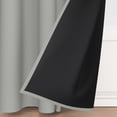 thumbnail image 3 of Tchckioa Minimalist Blackout Curtains for Living Room,42x84 Inch Privacy Protection Window Drapes,Grommet Top,2 Panels, 3 of 6