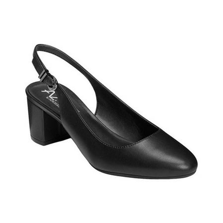 White Slingback Pumps - Women's A2 by Aerosoles Silver Age Slingback
