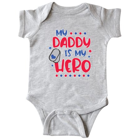 

Inktastic Memorial Day My Daddy is My Hero Gift Baby Boy or Baby Girl Bodysuit