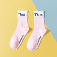 thumbnail image 5 of GZEFJRQM Athletic Socks Women 7 Pairs Ruffle Slouch Socks for Women Cute Cotton Crew Socks Frilly Knit Socks Ankle Socks for Women Camouflage * 6PCS, 5 of 7