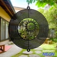 thumbnail image 4 of Handmadetneonsign Sun & Moon Wind Spinner Metal, Garden Decor Yard Art Outdoor Kinetic Nature Lovers 132782, 4 of 5