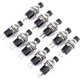 thumbnail image 1 of 10pcs Mini Interrupteur Bouton-poussoir Commutateur Momentan Automobile On/off Commutateur Noir, 1 of 5