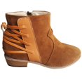 thumbnail image 2 of Botas de montar de vaquero de estilo occidental a la moda para mujer, botas informales cálidas de tacón bajo hasta la rodilla, zapatos de tubo medio Wmkox8yii shkj345, 2 of 3