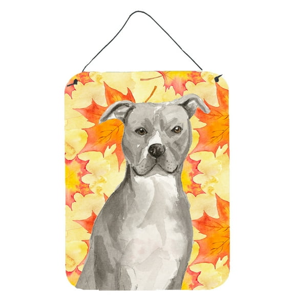 Staffordshire Bull Terrier Fall Wall or Door Hanging Prints