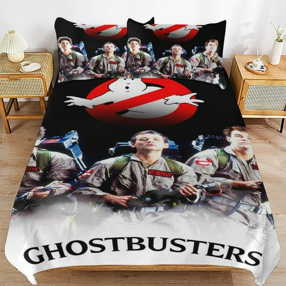 Duvet Cover Bedding Set Cartoon Print Soft Quilt Cover 3 Pieces, 1 Comforter Cover & 2 Pillowcases for Kids Teens Boys Girls Room Decor 86"x70"