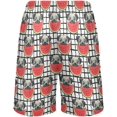 thumbnail image 3 of CROPD Colorful Pug Dog Pajama shorts Mens Lounge Sleep Shorts Straight-Fit Men Pajama Bottoms with Drawstring & Pockets, 3 of 7