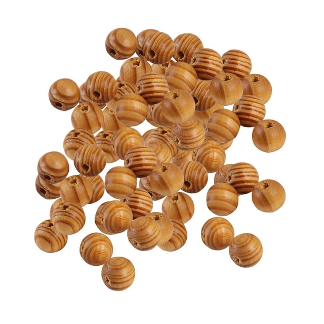 50 Piezas de Espaciadoras de Naturales para Joyas de Bricolaje de 12 Mm