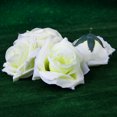 thumbnail image 4 of 20 piezas de rosas de seda artificiales cabezas de flores decoración de mesa de boda - amarillo claro Sunnimix 20PCS, 4 of 8