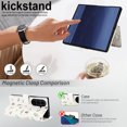 thumbnail image 4 of Wallet Case for Samsung Galaxy Z Fold 7, Flower PU Leather Durable Phone Case Kickstand Flip Case with Card Slots Wrist Strap Pattern Magnetic Closure Protective Case for Galaxy Z Fold 7 - A, 4 of 9