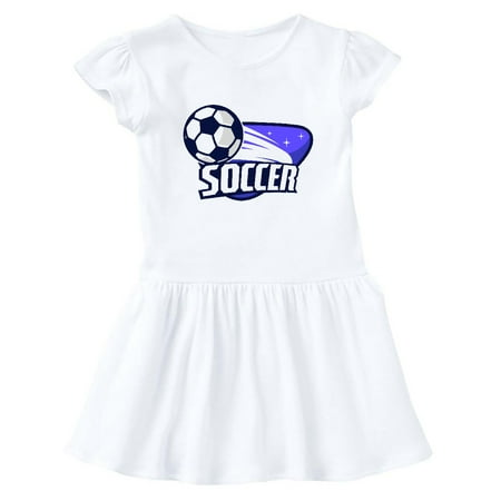 

Inktastic Soccer Stars Gift Baby Girl Dress