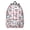 Baseballs and Game, variant on Baseballs and Stripes Red White Backpack for School, Cute School Bag with Adjustable Shoulder Straps and Padded Back, 15.7"x11.8"x5.5"