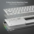 thumbnail image 5 of Redragon K641 SHACO PRO 60% Aluminum RGB Mechanical Keyboard, 5 of 5
