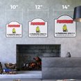 thumbnail image 2 of I'm The Fisherman 12" X 12" Sign | Indoor/Outdoor Plastic | SignMission Designer Motherly Fish Boat Fishing Rods Lure Novelty Gift Funny Joke Gag Road Garage, 2 of 4