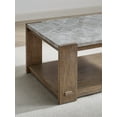 thumbnail image 5 of Steve Silver Libby Indoor 30.25" H Sintered Stone End Table with Storage, Dusty Caramel, 5 of 7
